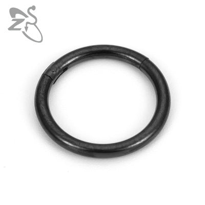 10 Pcs Nose Rings Surgical Steel Hinged Segment Ring Body Piercing Jewelry Earrings