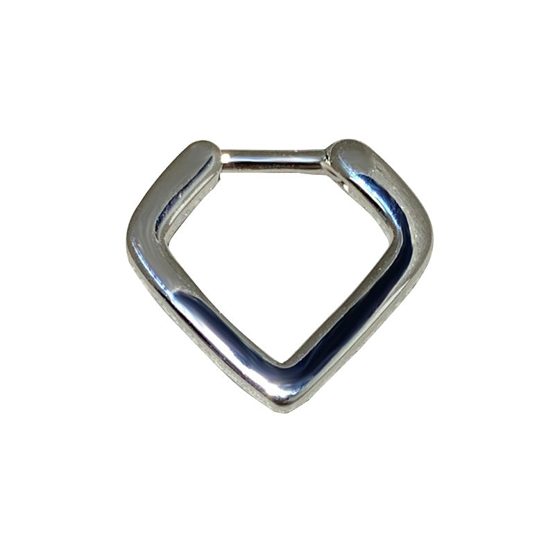 European And American Nose Rings Inlaid With Zircon